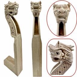 Nível mestre mão-esculpida 4/4 cabeça de violoncelo pescoço 4 cordas, importado maple escultura homem velho/cavalo/dragão/mulher cabeça, partes de violino - Image 6