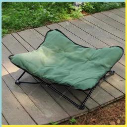 Impermeável elevada dobrável Pet Bed, portátil Berço Pet, Outdoor Viajar Camping, resistente ao desgaste acampamento, cadeira - Image 3