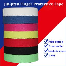 Fita de dedo esportiva bandagem de jiu-jitsu bandagem elástica bjj proteção de dedo bandagem de dedo esportiva fita autoadesiva 1,25 cm de largura - Image 1