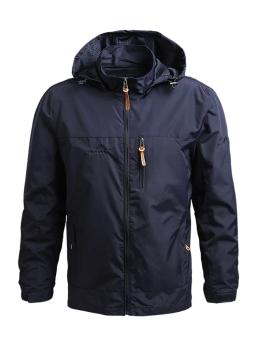 Casaco casual com capuz de alpinismo masculino, impermeável, militar, tático, respirável, novo, outono, 2022 - Image 1