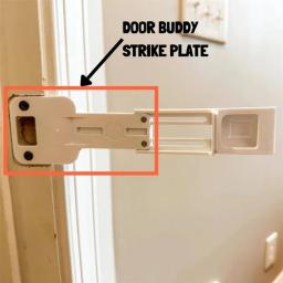 Prático trava ajustável para gato de estimação, porta titular, impede a entrada, suprimentos, Elastic Gate Lock, manter fora acessórios, 1PC - Image 5