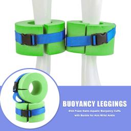 Aquático Natação Pesos e Cintos, Aeróbica Aquática, Anel Flutuador, Exercício Fitness Set, Treino Tornozelos, Acessórios Piscina, Algemas, 2pcs - Image 5