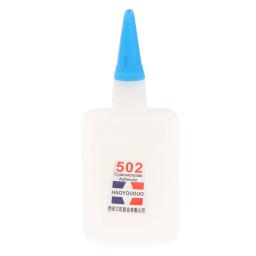 Super Cola Universal de Secagem Rápida, Cola de Reparação Rápida, Adesivo Forte Instantâneo, Brinquedos, Artesanato, Sapatos, Papel, Madeira, Plástico, 40ml, 502 - Image 1