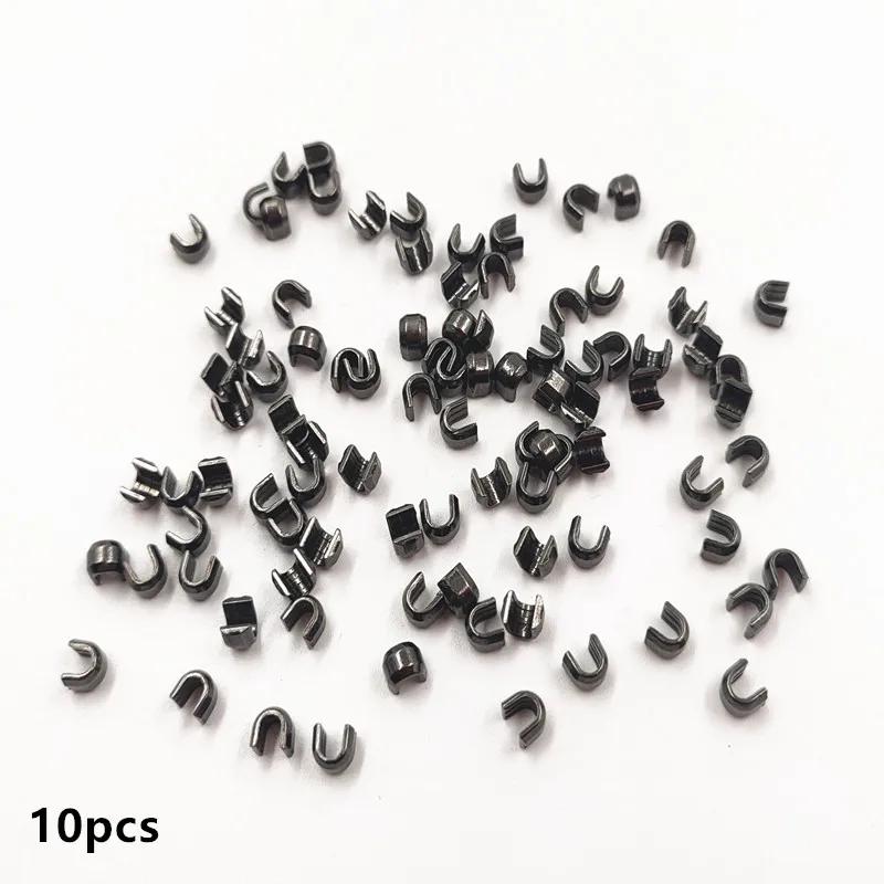 Metal Abertura Zipper, Up Stopper e End, Alta Qualidade, Em Forma de U, DIY, Costura Artesanato, Roupas, Calças, Acessórios, 3 #, 5 #, 8 #, 10Pcs - Image 1