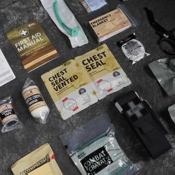 Kit de Resgate de Trauma Rhino Equipamento de Sobrevivência de Combate Kit Médico Tático para Emergência, Primeiros Socorros, IFAK Refil Supplies - Image 2
