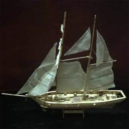 Kit De Construção De Modelo De Veleiro De Madeira, Kit De Construção De Navio DIY, Modelo De Madeira Clássicos, Home Desk Decorações, Novo, Havey, 2024 - Image 3
