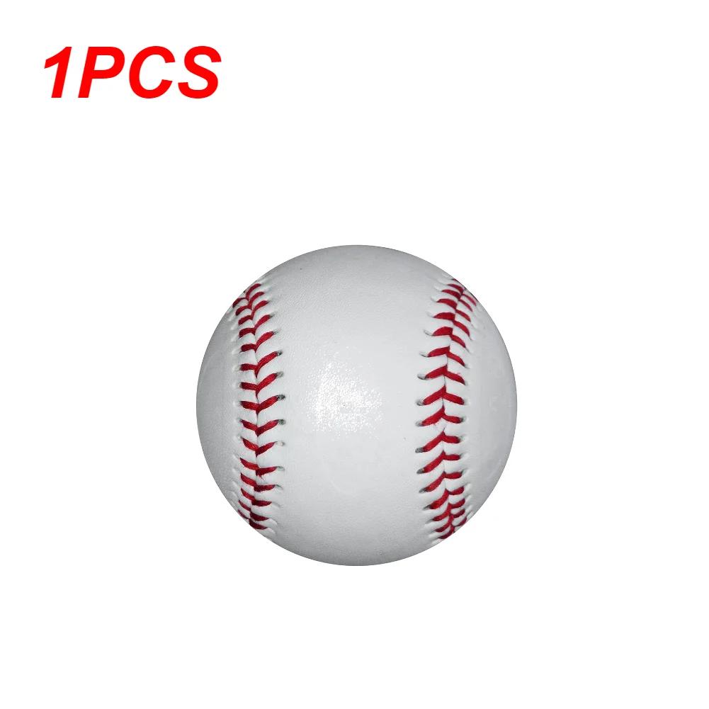 Alta qualidade 9 "artesanal baseballs pvc superior de borracha interior macio bolas de beisebol bola softball treinamento exercício bolas de beisebol - Image 1