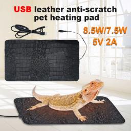 Almofada de aquecimento para animais de estimação, terrário, réptil, cobertor elétrico usb, aquecedor, 3 engrenagens, controlador de temperatura ajustável, incubadora - Image 2