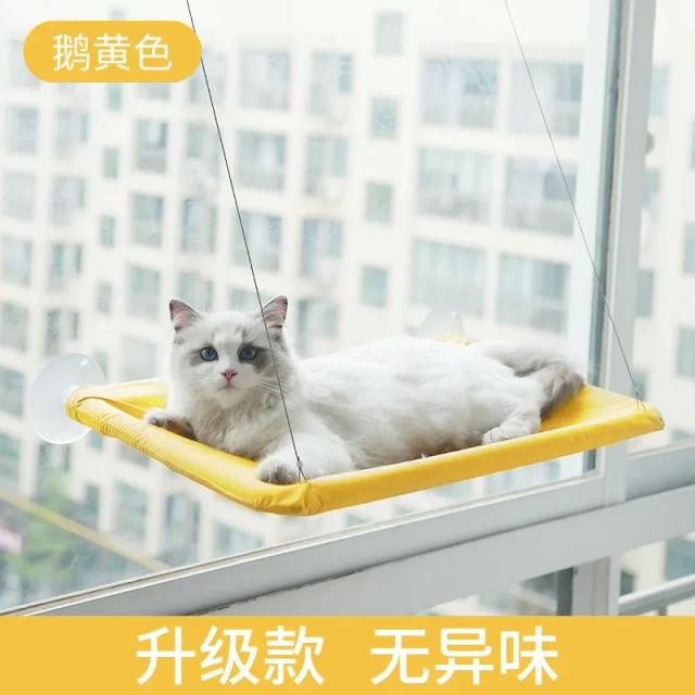 Rede Suspensa para Gatos com Escalada e Assento de Janela - Suporta até 20kg