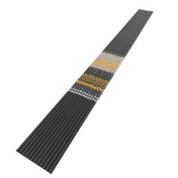 12pçs coluna v1 350 400 450 500 600 700 800 900 eixo de seta de carbono puro id 4.2mm para caça e tiro com arco ao ar livre - Image 2