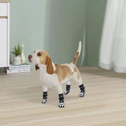 Anti Slip Dog Grip meias com correias, controle de tração, indoor em madeira piso desgaste, pet pata protetor para todos os cães - Image 3