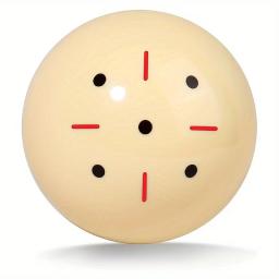 Bola de taco de treinamento de bilhar, diâmetro 57,2mm, bolinhas de face única, iniciantes, bola de prática de bilhar - Image 1