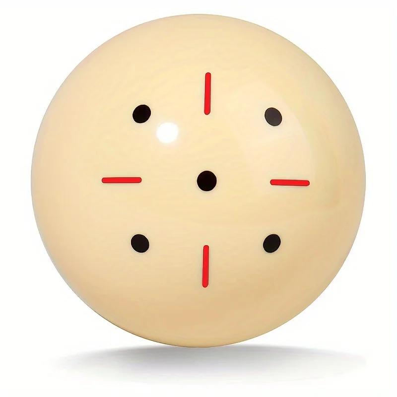 Bola de taco de treinamento de bilhar, diâmetro 57,2mm, bolinhas de face única, iniciantes, bola de prática de bilhar - Image 1