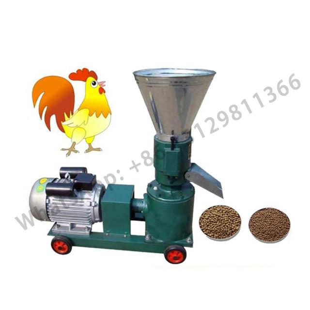 A pelota do alimento da alimentação animal do agregado familiar que faz a máquina, moinho da pelota, pelota que faz a máquina, KL-150, 220V, 380V, 100 kg/h a 200 kg/h