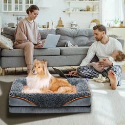 Sofá-cama lavável com zíper para cães pequenos, Cama, Canil, Grande, Produtos mais vendidos, Dropshipping, Inverno, 2023 - Image 3