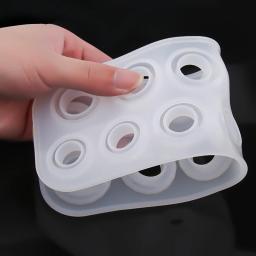 Multi-Size Resina Epóxi Moldes, Molde De Fundição De Silicone, Fazer Jóias, Ferramentas Artesanais, DIY Anéis Acessórios, Fornecimento, 1 Peça - Image 3