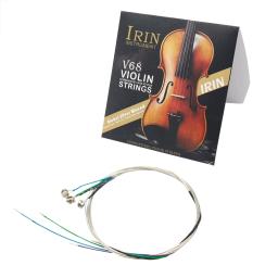 IRIN V68 Cordas de violino profissionais de várias cores (E-A-D-G) Níquel prata ferida para 4/4 3/4 1/2 1/4 acessórios de música - Image 6
