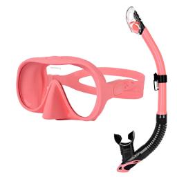 Conjunto de Mergulho Profissional Snorkel, Máscara All-Inclusive, Snorkel Seco Completo Erbao, Conjunto de Mergulho Profissional, 2022 - Image 4