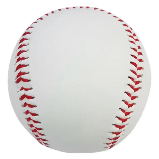 Bola de Beisebol de Borracha Profissional para Competição e Treinamento – Equipamento Ideal para Jogo em Equipe, 9 Polegadas