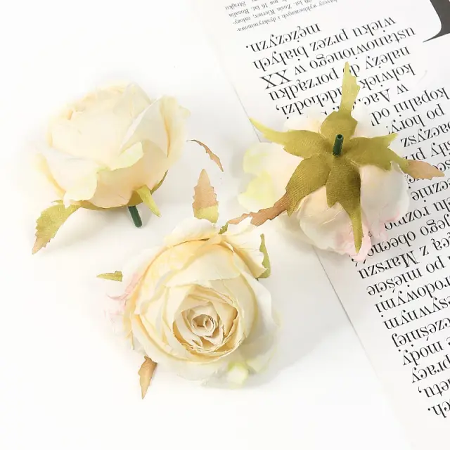 Grinalda de Flores Artificial Rosa para Casamento, Decoração DIY - Conjunto de 3 ou 5 Peças