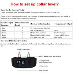 TP16 cerca elétrica impermeável recarregável para Pet Dog, Wired Fence Containment, Pet Training Collar, Anti Run Away, Nível 6 - Image 6