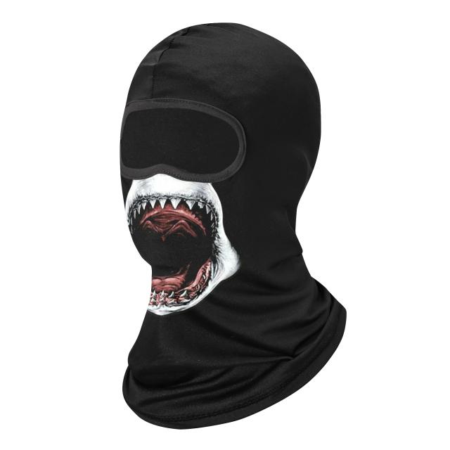 Máscara Facial Balaclava Respirável e à Prova de Ventos para Motociclistas e Ciclistas - Ideal para Acampamentos e Atividades ao Ar Livre
