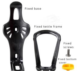 Porta-garrafas plásticas ajustáveis para mountain bike e road bike, acessórios de ciclismo - Image 2