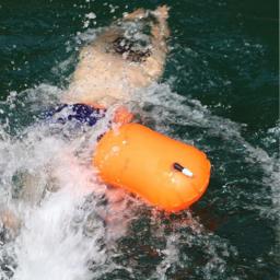 Multifuncional Swim Float Bag com cinto, Outdoor Safety Natação Boia, impermeável PVC Lifebelt, Saco de armazenamento para esportes aquáticos - Image 3
