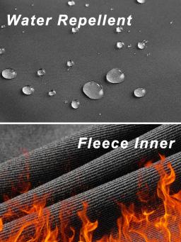 Calças masculinas ao ar livre impermeáveis e à prova de vento, calças térmicas retas grossas e de velo quente, calças femininas masculinas, outono e inverno, 2024 - Image 3