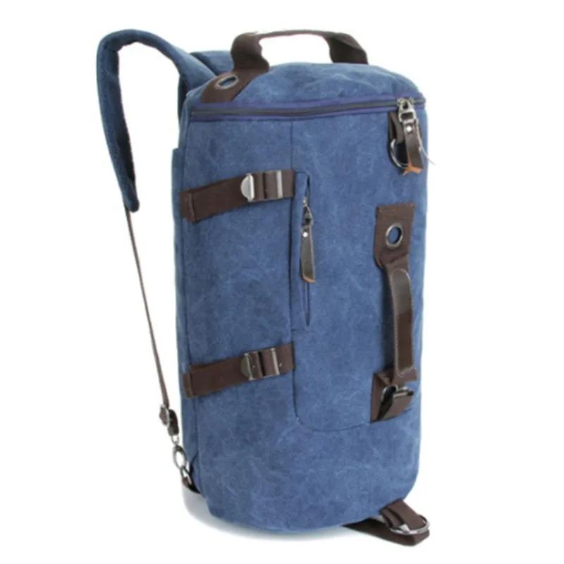 Bolsa de viagem de lona para homens de grande capacidade, mochila alpinismo, 5 cores - Image 1