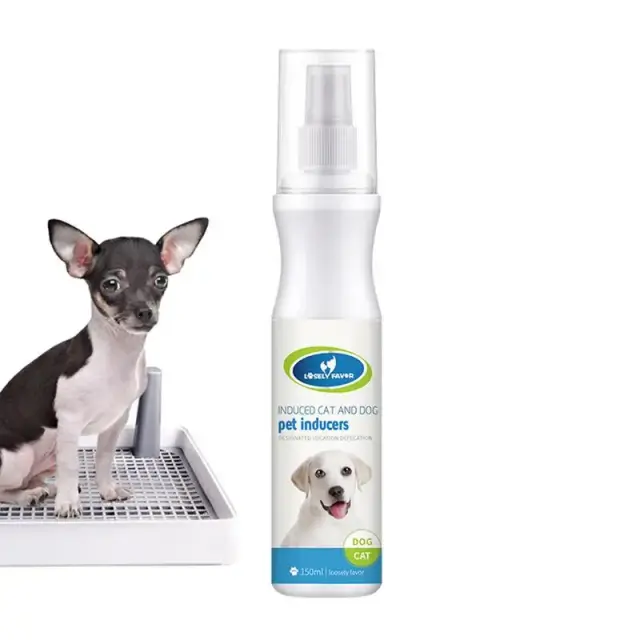 Spray Indutor de Treinamento para Animais de Estimação: Facilite a Defecação e Posicionamento de Cães e Gatos com Este Novo Acessório