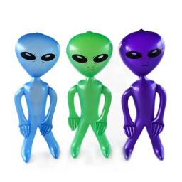 Balão alienígena de 90cm, 3 estilos de cores, decoração de bar, espaço feliz, festa de aniversário, balão, astronauta, espaço, ufo, tema, festa, balão, crianças, favor - Image 1