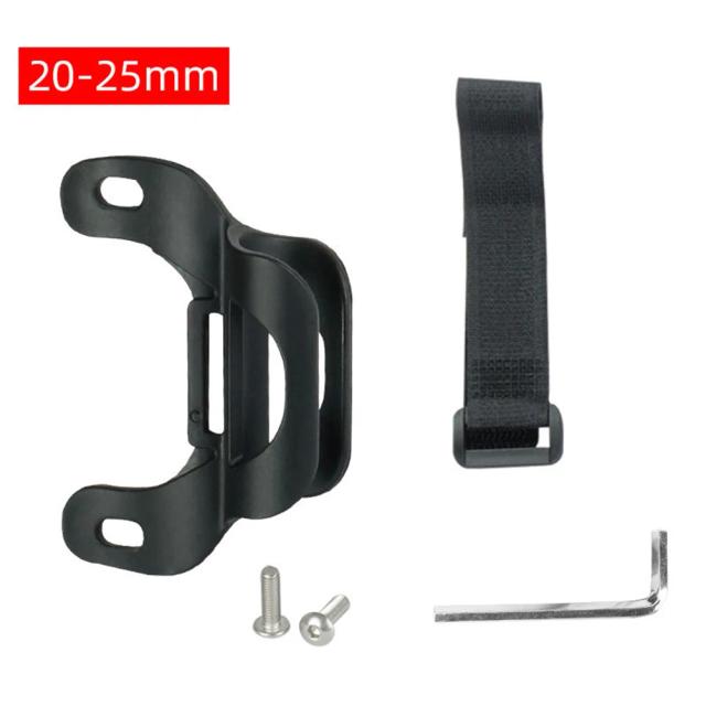 Suporte Portátil para Bomba de Bicicleta com Clip Fixo e Inflador Integrado