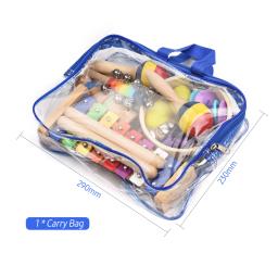 Instrumentos musicais Brinquedos com bolsa para crianças, instrumentos coloridos de percussão de madeira, presentes para educação infantil, 13 peças - Image 5
