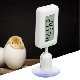 Digital réptil termômetro higrômetro com ventosa medidor de umidade temperatura para terrário réptil acessórios - Image 3