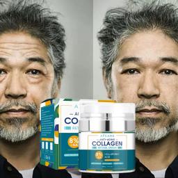 8% HA Colágeno Removedor creme coreano para rugas Facial Anti-envelhecimento Fade Linhas Finas Firming Lifting Hidratante Apertar Beleza Cuidados Com A Pele - Image 1