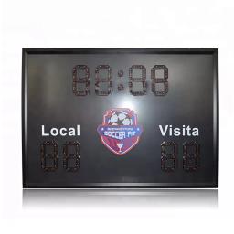 Venda quente eletrônico placar de futebol led placar sinal para o jogo de futebol - Image 3