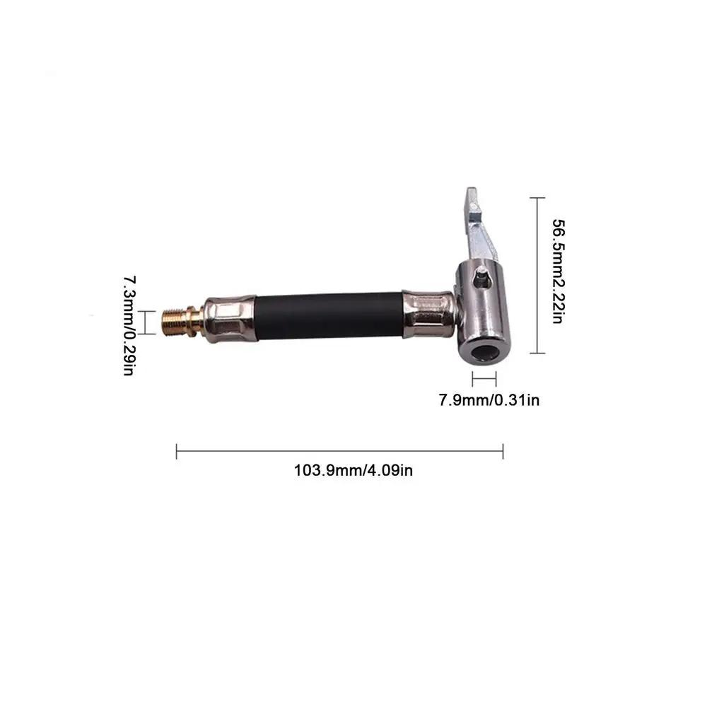 Tubo De Extensão Da Bomba De Ar Para Carro, Inflação Mandril Adaptador Mangueira Inflator Pneu, Locking Air Chuck Liberação - Image 1