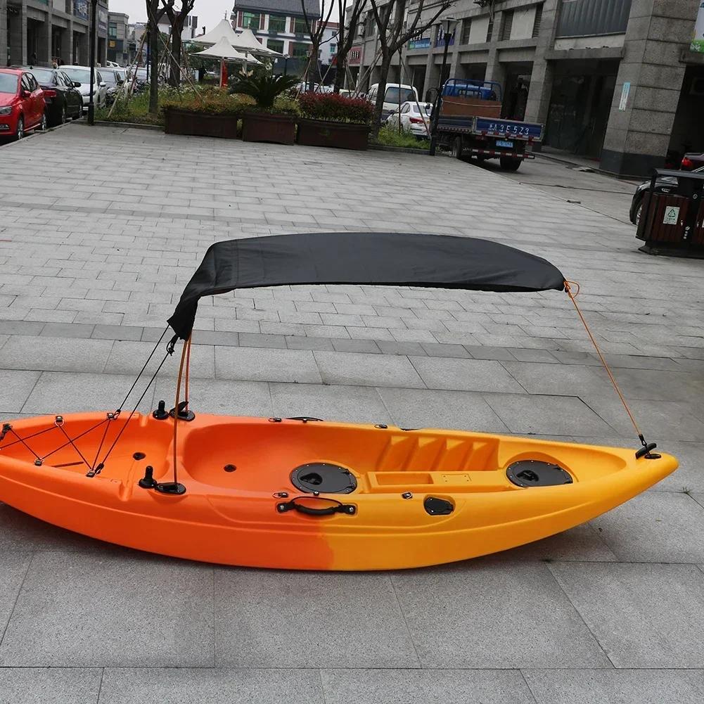 Bimini capa superior universal anti-uv caiaque barco dossel sombra tenda à prova dwaterproof água proteção uv iate barco acessórios - Image 1
