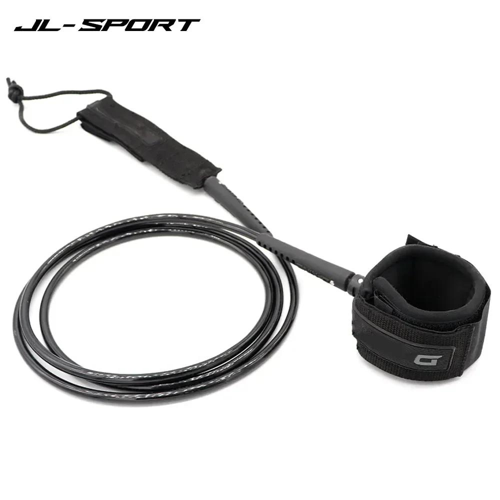 Surf Leash Sup Rope para Surf Board, TPU Foot Rope, Leash reto com embalagem simples, 6-9FT, 7mm - Image 1