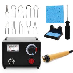 Kit Ferro de Solda com Arame, Queimador De Madeira, Caneta De Pirografia, Máquina De Queima, Cabaça Artesanato, Conjunto De Ferramentas, 60W, 100W - Image 2