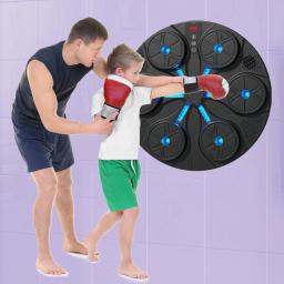 Smart Music Boxing Machine para adultos e crianças, Sports Fitness Trainer, Home Exercício Response, Boxing Wall Target, Novo - Image 2