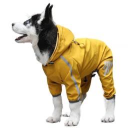 Impermeável Impermeável para Pet Dog, Macacão Refletivo, Capa de Chuva, Protetor solar, Roupas ao ar livre, Jaqueta para cães pequenos e médios - Image 5