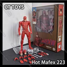 Em estoque ct brinquedos daredevil figura mafex 223 versão em quadrinhos shf anime figura de ação estatueta estátua modelo presentes personalizados brinquedos - Image 2