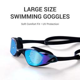 Professional Small Frame competição natação óculos para homens e mulheres, óculos de esportes aquáticos, ajustável corrida óculos, Clearance Sale - Image 4