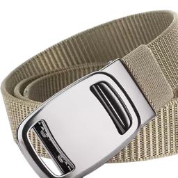 Cinto de nylon resistente ao estiramento masculino, cinto de trabalho confortável para caminhadas, camping, alpinismo ao ar livre, caça, liberação rápida - Image 5