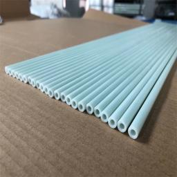 Tubo de fibra de vidro branca, tubo de fibra de vidro de 3mm-12mm com comprimento de 500mm, tubo de aço de vidro oco com 10 peças - Image 3