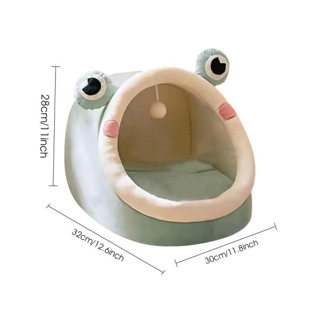 Confortável Caverna para Gatos: Cama Aconchegante e Esta Cesta Para Pets