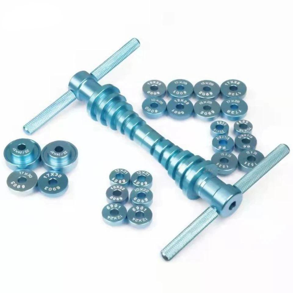 Extrator de rolamentos de bicicleta, ferramenta de instalação, rodas/rolamentos de cubo, conjunto de prensa, quadro traseiro macio bb, ferramenta de bicicleta, acessório de bicicleta - Image 1