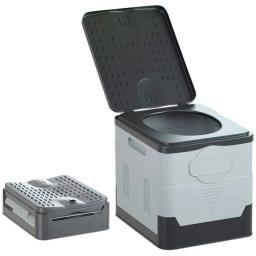 Banheiro De Acampamento Retrátil Com Tampa, Banheiro Dobrável, Altura Ajustável, Viagem, Potty De Emergência, Viagens De Caminhadas Ao Ar Livre, Barco - Image 1